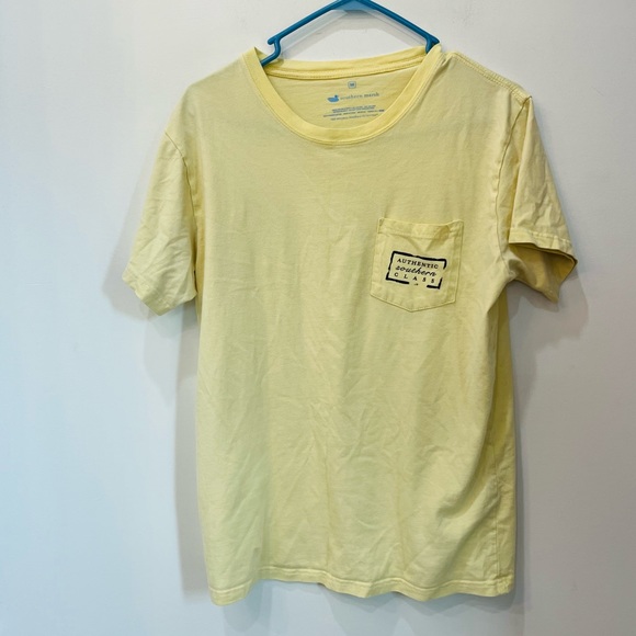 Southern Marsh Men’s t shirt yellow size Medium - Picture 3 of 7